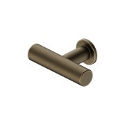 Mecca T-Pull Handle Tumbled Antique Brass gallery detail image