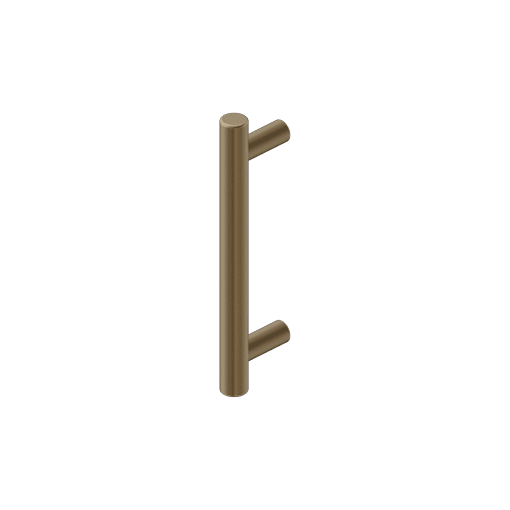 Mecca Pull Handle 130mm Tumbled Antique Brass gallery detail image