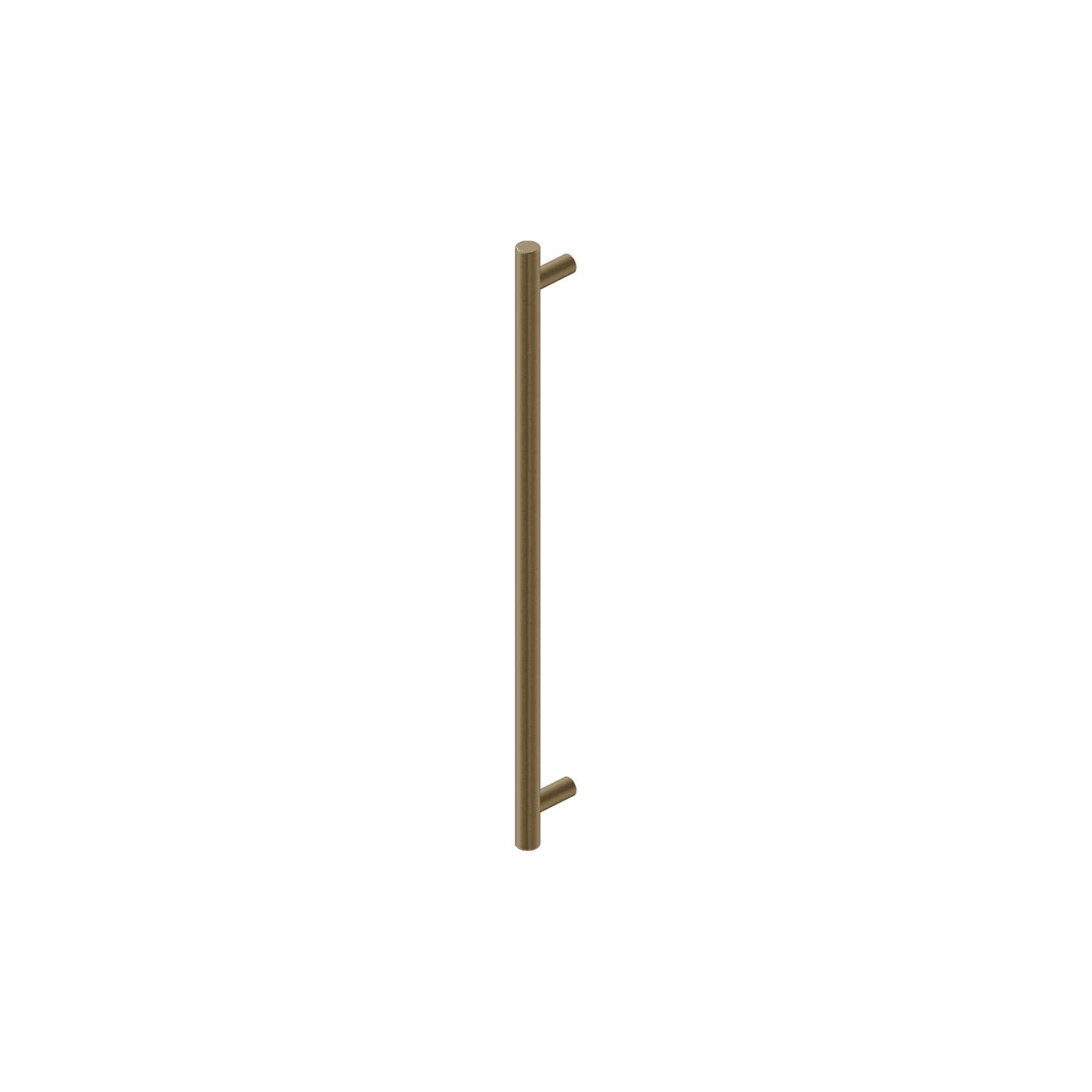 Mecca Pull Handle 330mm Tumbled Antique Brass gallery detail image