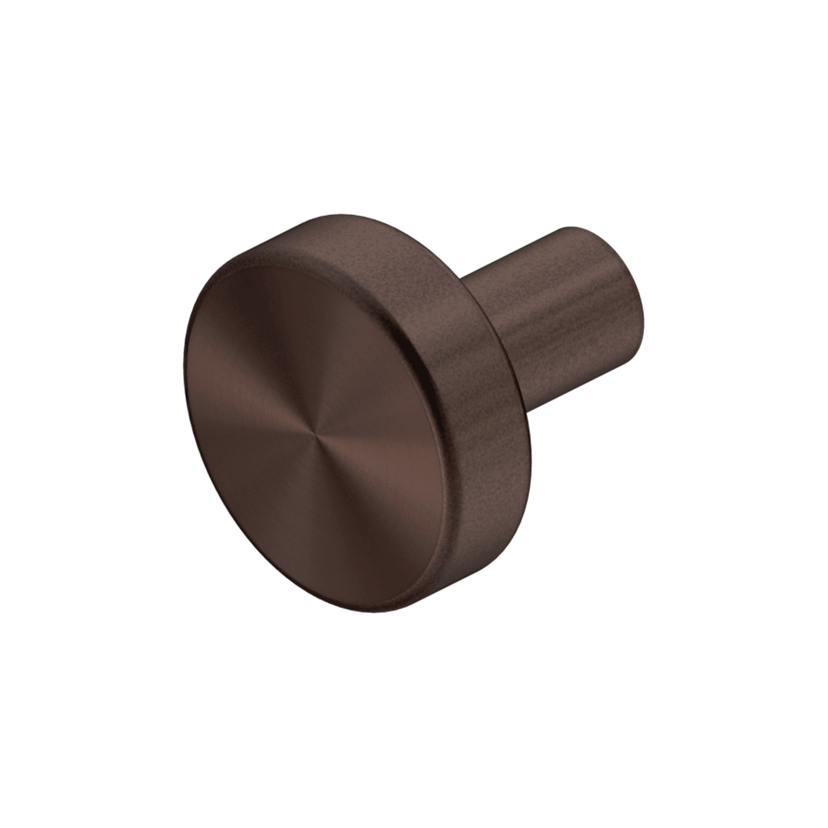 Mecca Cabinet Knob – Ø26 Rome Bronze gallery detail image