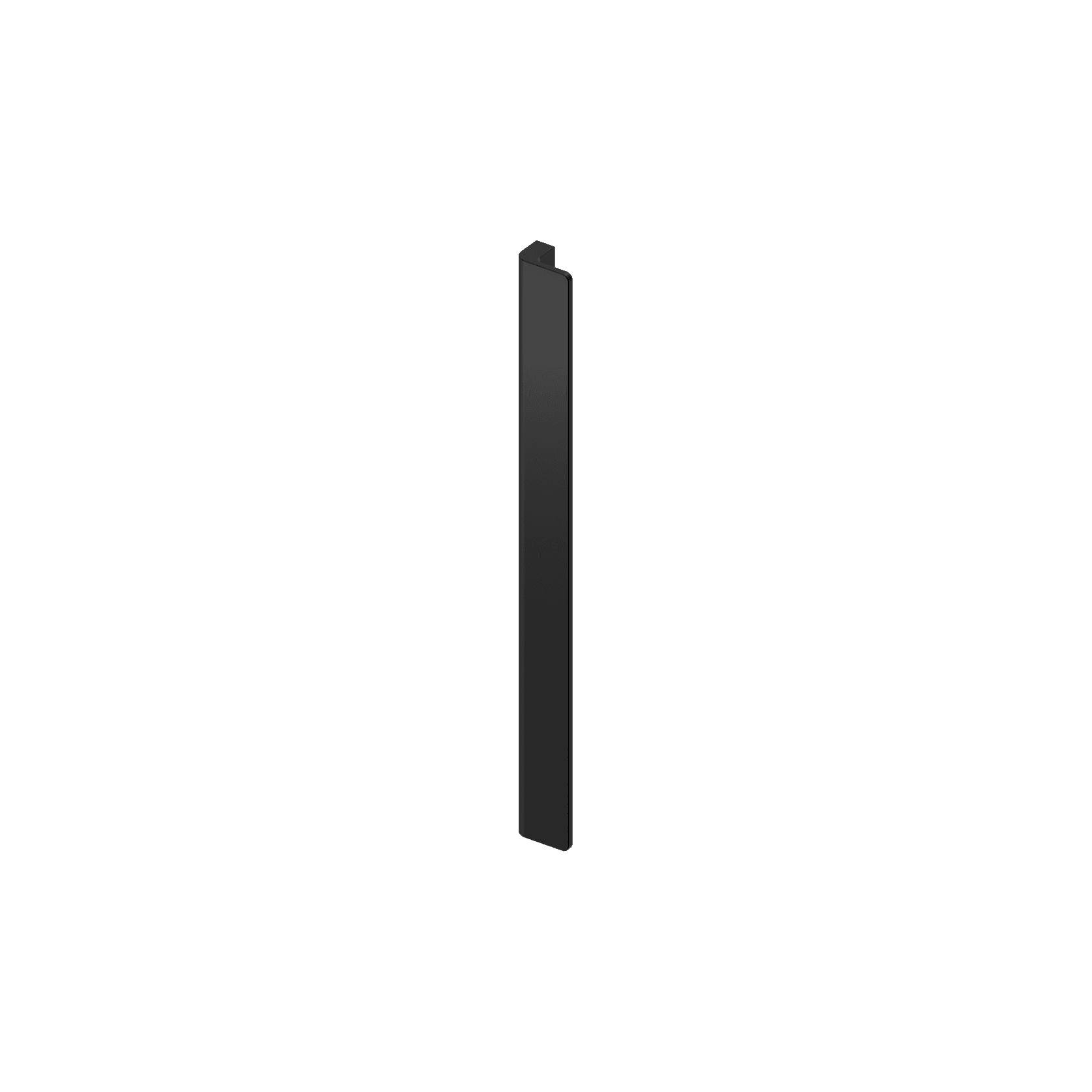 Bianca Appliance Pull 440mm Matte Black gallery detail image