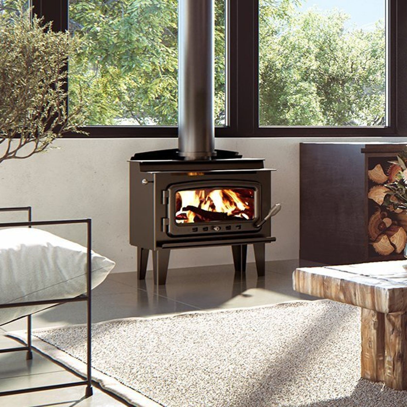 Mk1 | Wood Fireplace gallery detail image