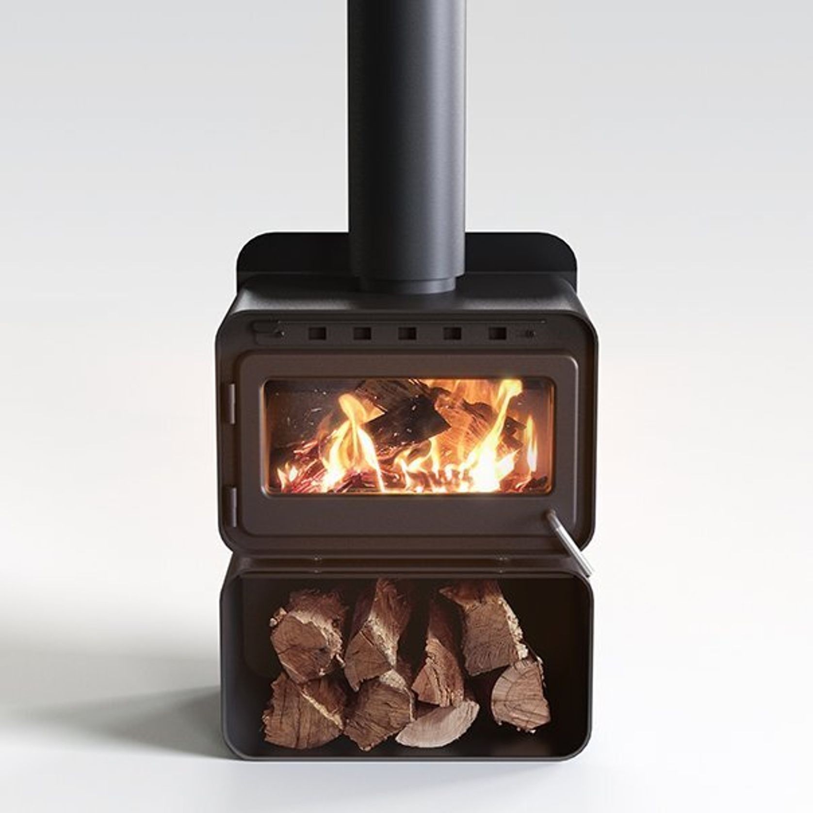 B100 | Wood Fireplace gallery detail image