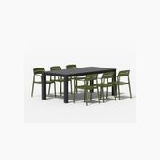 Ficus Table With Aha Chairs 7-Piece Outdoor Dining Set gallery detail image