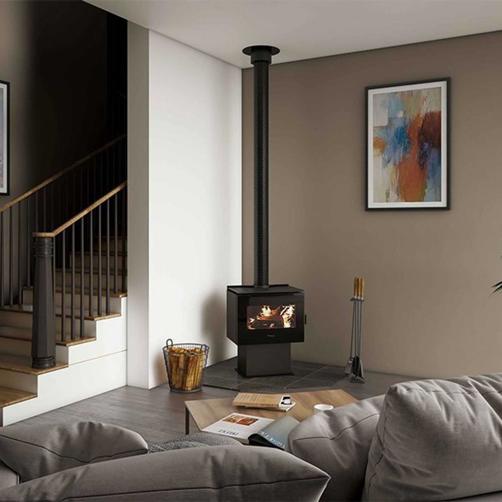 Masport Clunes | Wood Fireplace gallery detail image