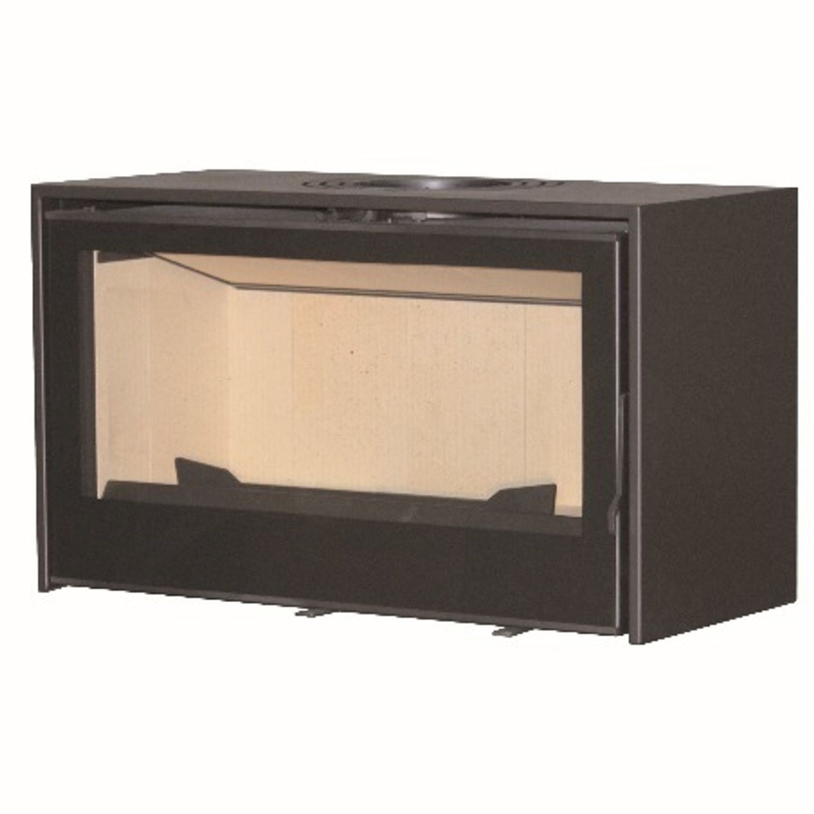 Axis 1000Fs Double Sided Freestanding Fireplace gallery detail image