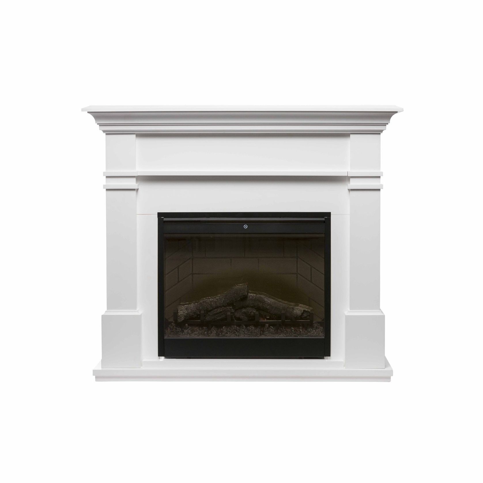 Kenton Mantel White 2Kw Electric Fireplace gallery detail image