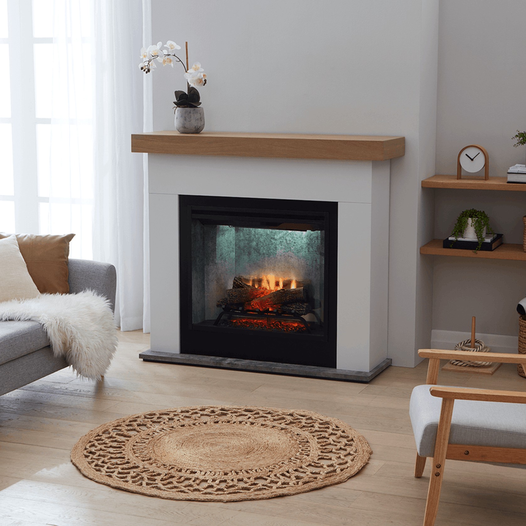 Huxley Mantel 2Kw |  Electric Fireplace gallery detail image