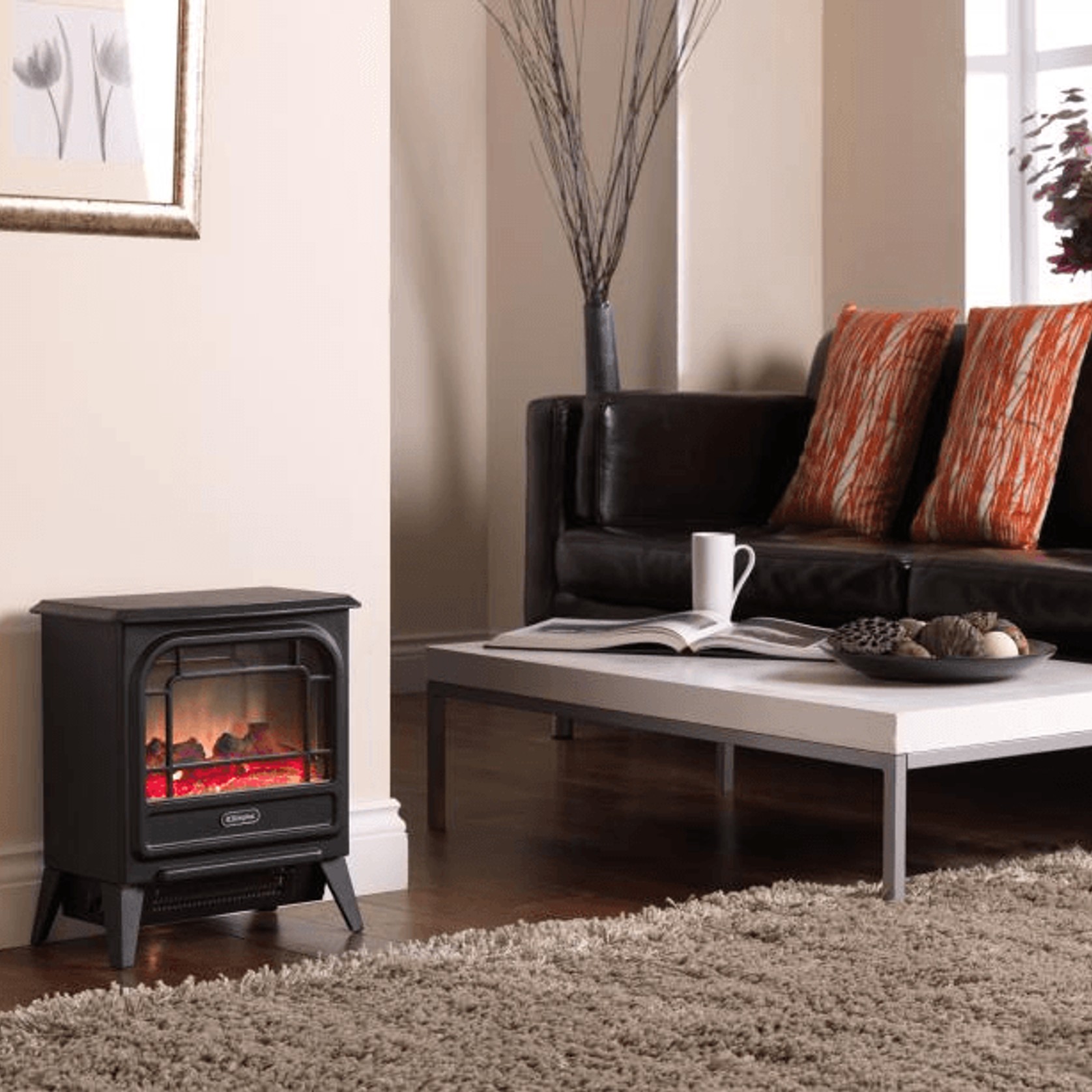 Microstove Portable Electric Fireplace gallery detail image