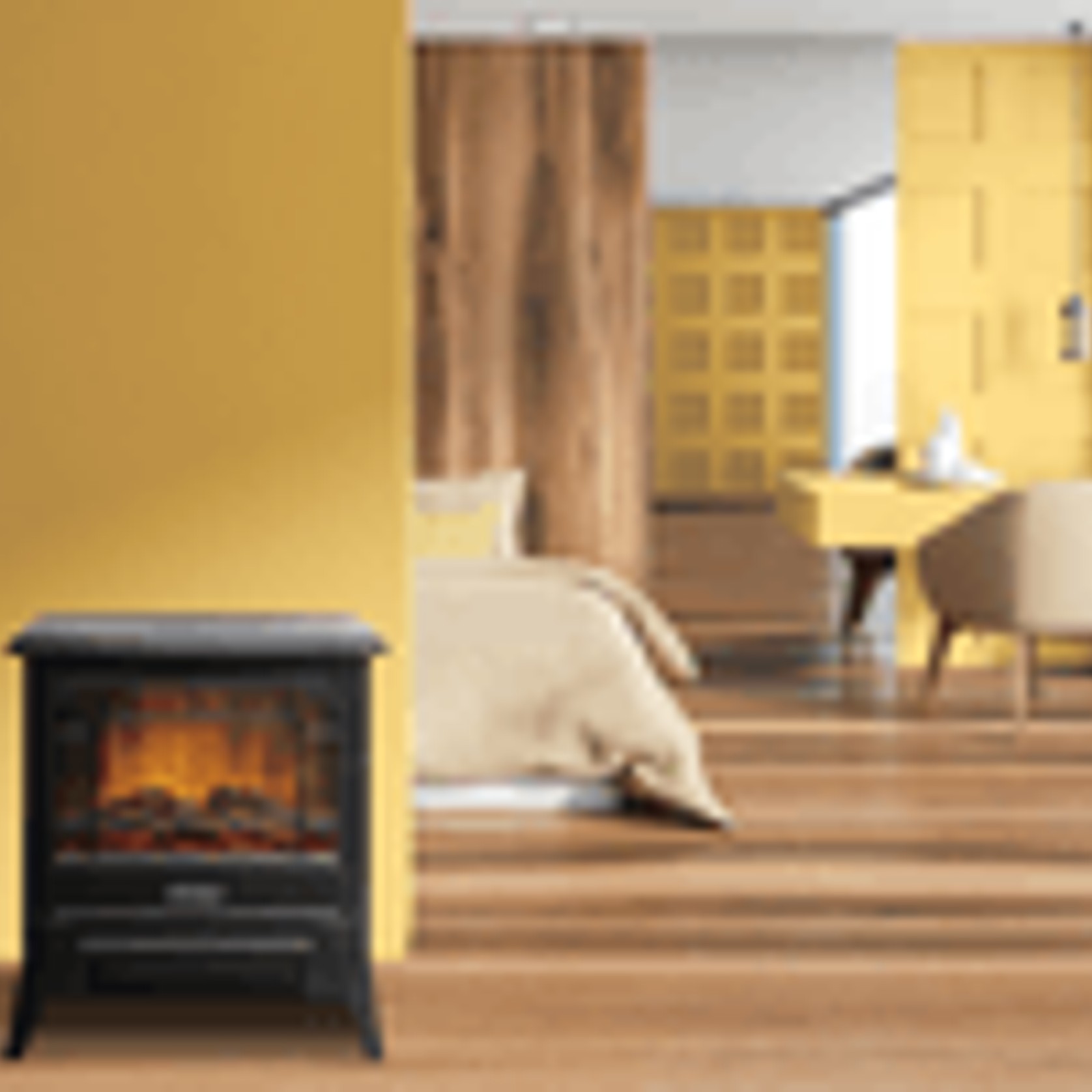 Microstove Portable Electric Fireplace gallery detail image