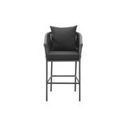 Kereru Aluminium and Rope Outdoor Bar Chair gallery detail image