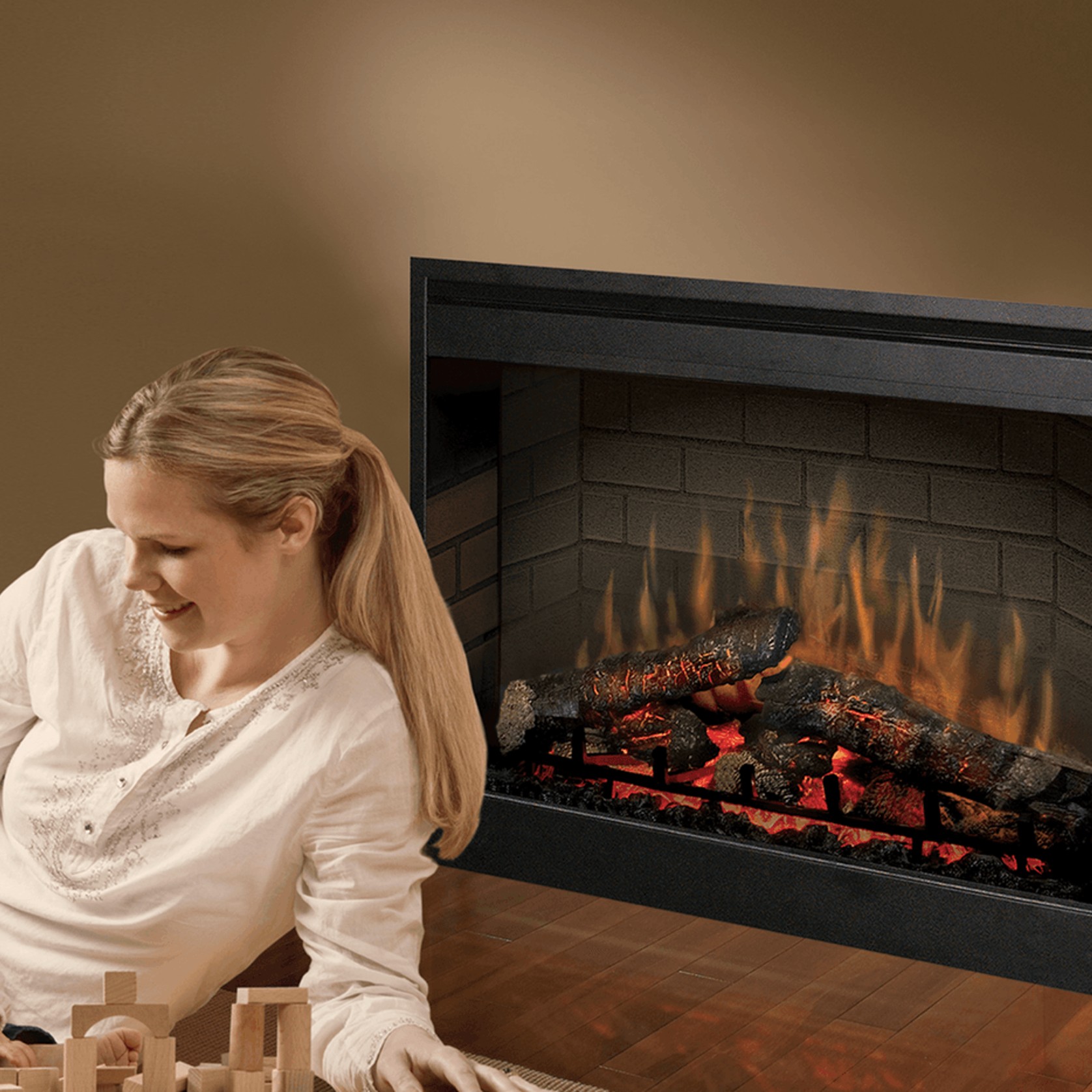Optiflame 26" | Electric Fireplace gallery detail image