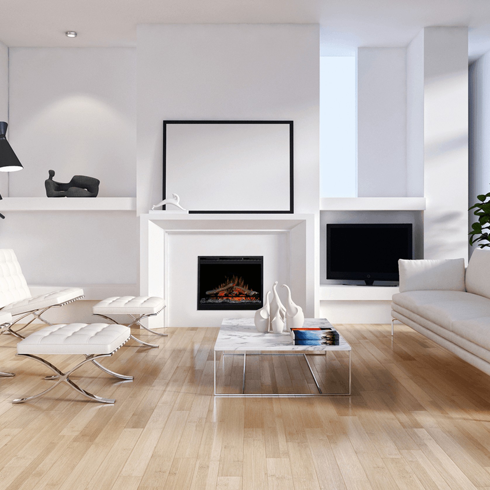 Optiflame 26" | Electric Fireplace gallery detail image