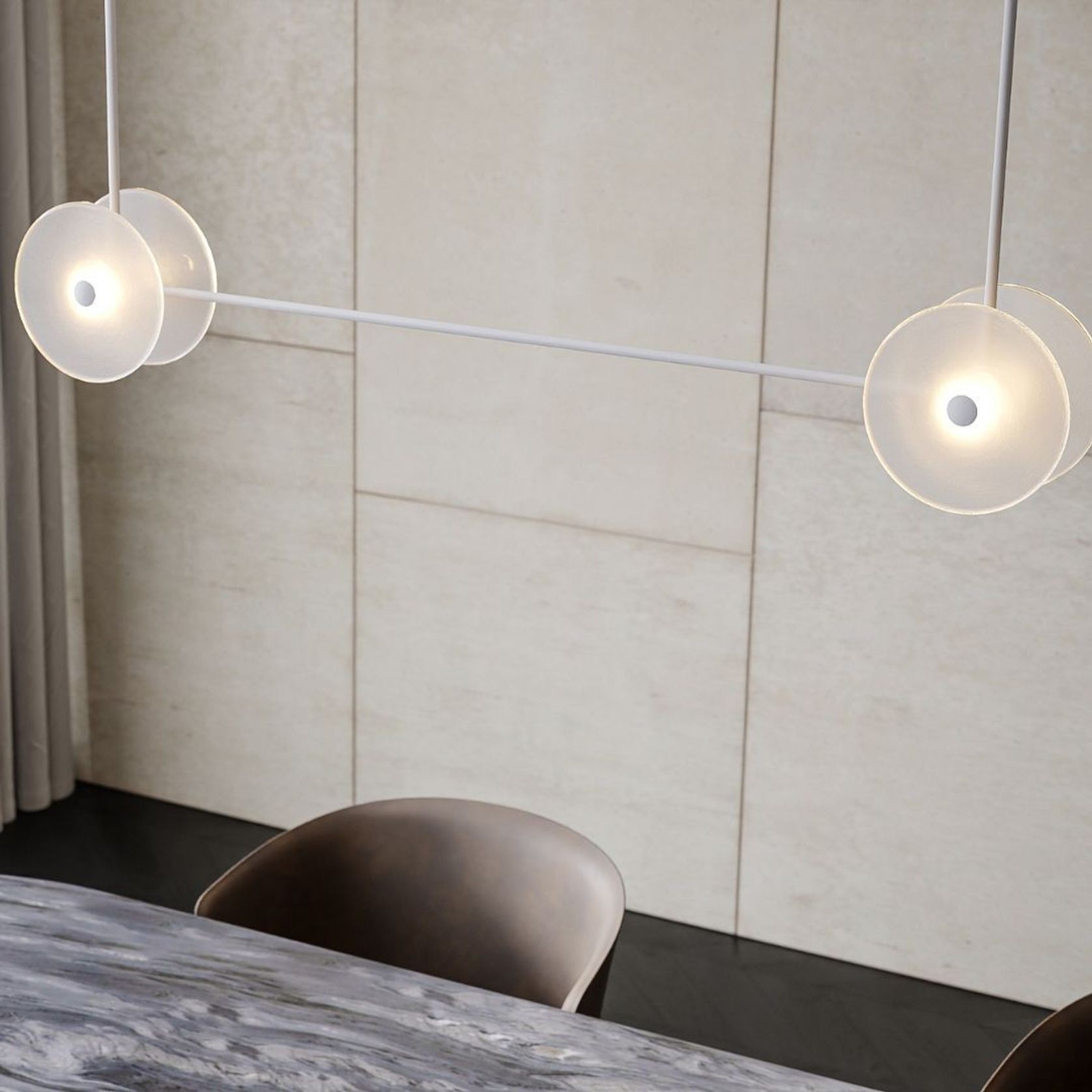 Coral Quad Linear Pendant gallery detail image