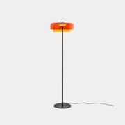 Lark 2 Shade Floor Lamp - 42 cm in Amber gallery detail image