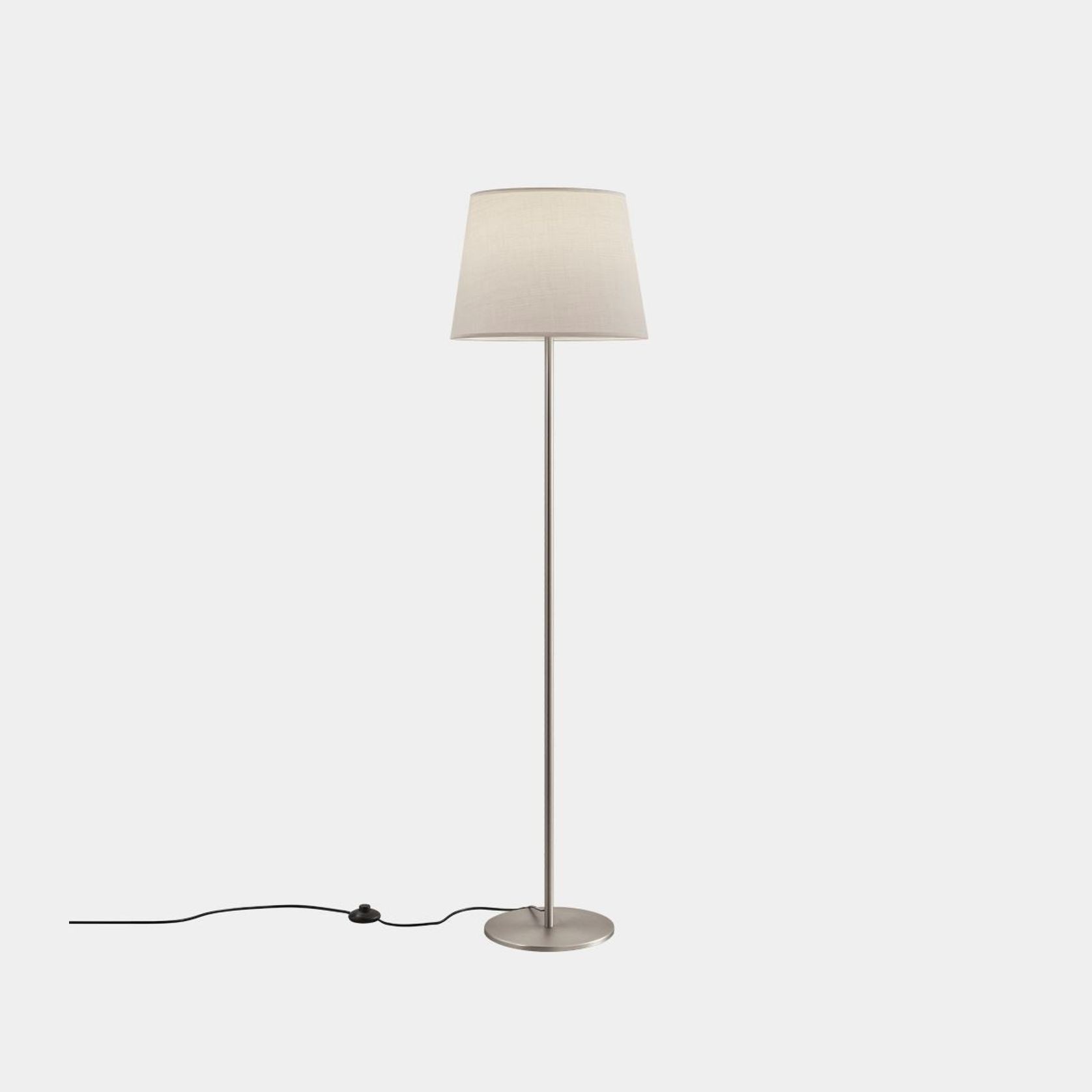 Paige Floor Lamp in Satin Nickel gallery detail image