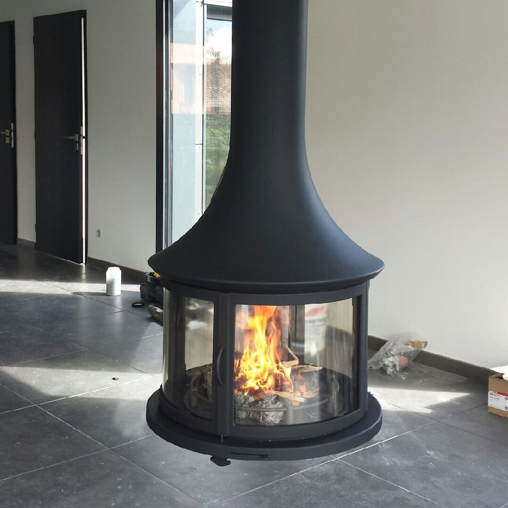 Jc Bordelet Lea 998 Suspended Fireplace gallery detail image