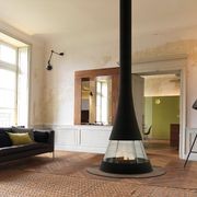 Jc Bordelet Linea 914 Suspended Fireplace gallery detail image