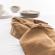 100% French Linen Tea Towel - Set 2-Ginger gallery detail image