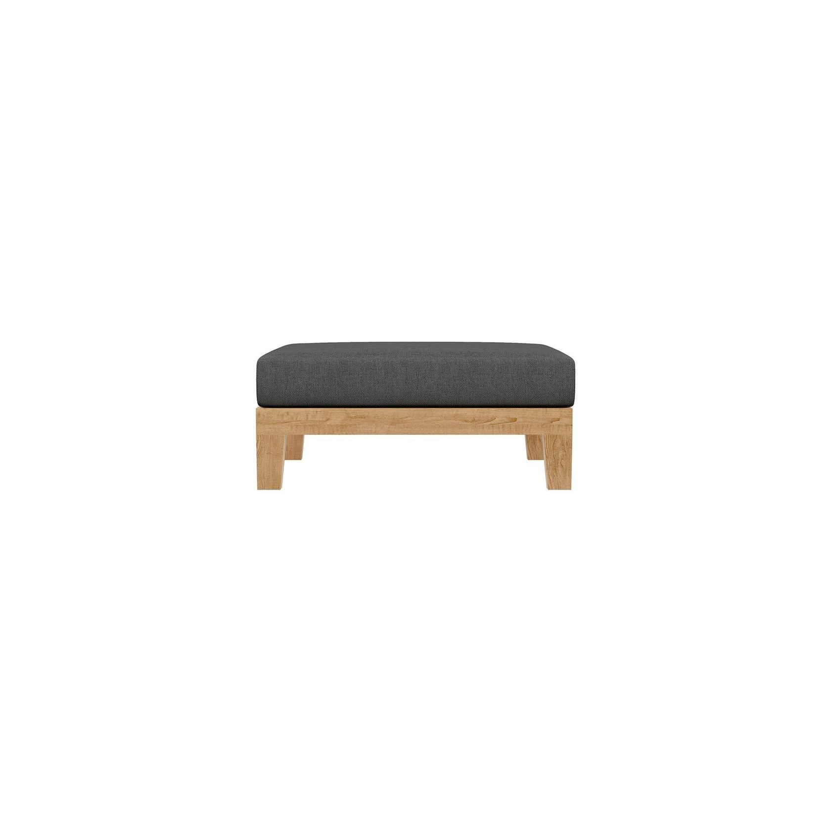 Newport Teak Outdoor Sofa With Ottoman- 4 Seat gallery detail image