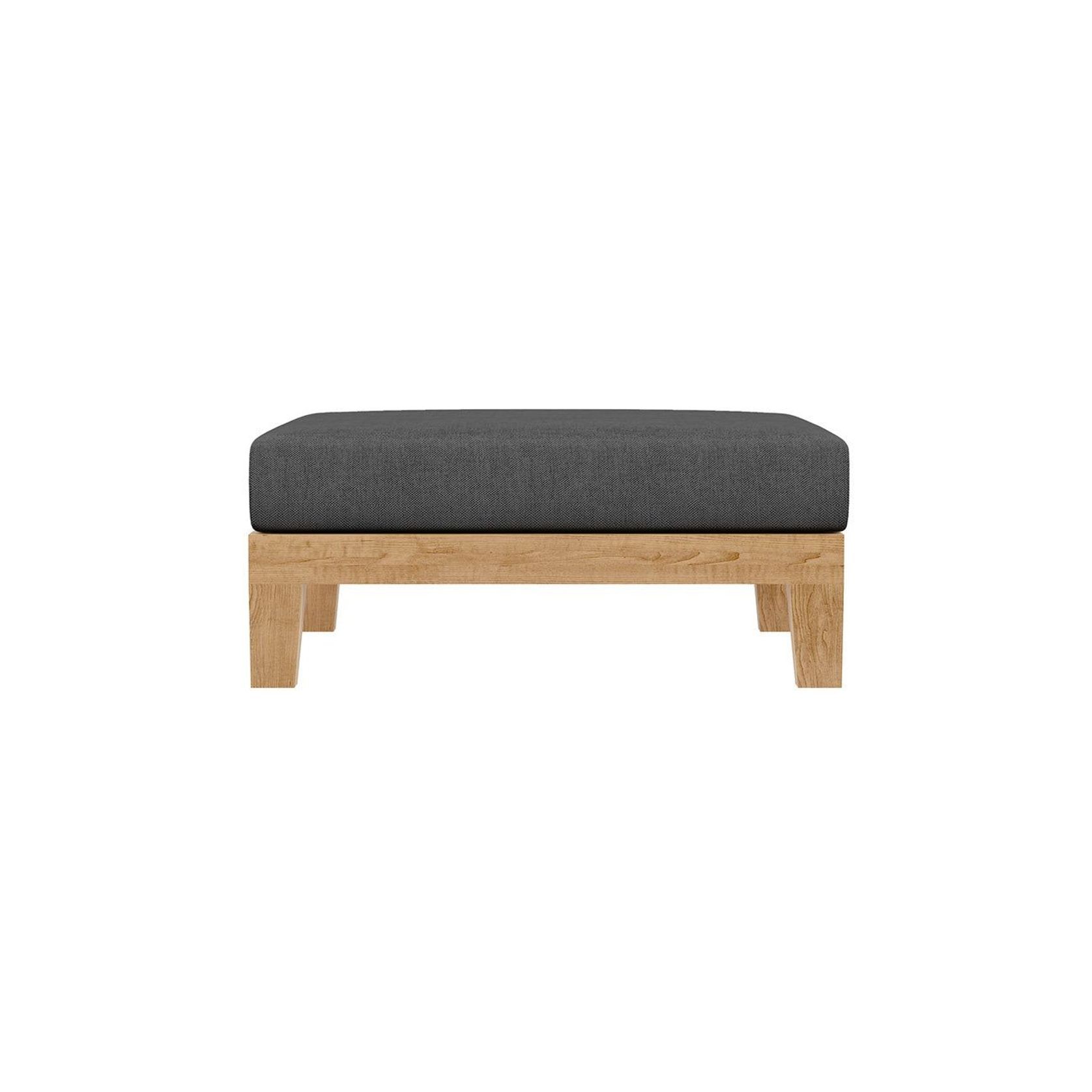 Newport Teak Outdoor Sofa With Ottoman- 4 Seat gallery detail image