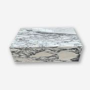 Block Coffee Table - Arabsecato Marble - Small | Natural Stone Co. gallery detail image
