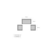 Sandpiper 2.0 Outdoor Three Seater gallery detail image