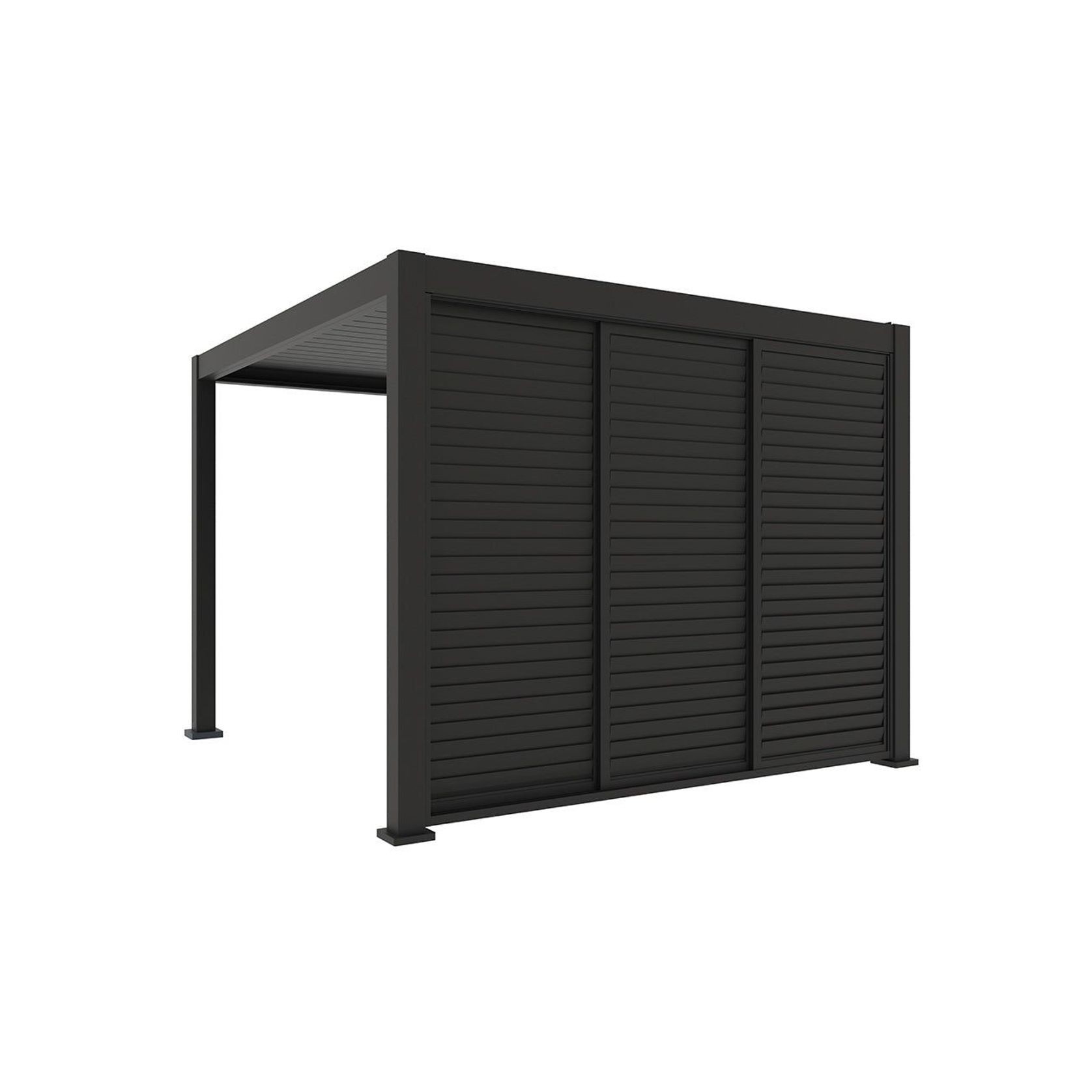 Atlantic & Caribbean Freestanding Pergola Shutter Sliding Door gallery detail image