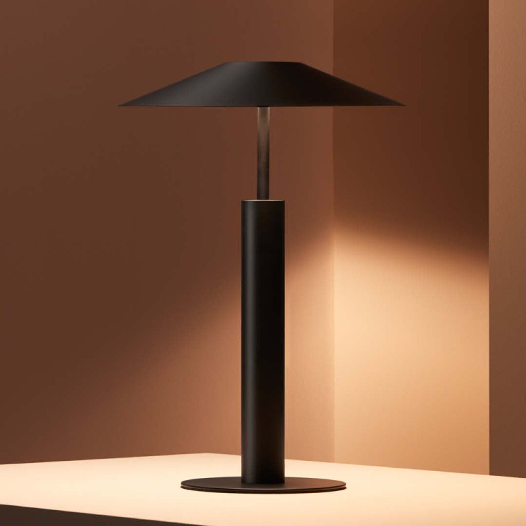 Henri LED Table Lamp in Black gallery detail image
