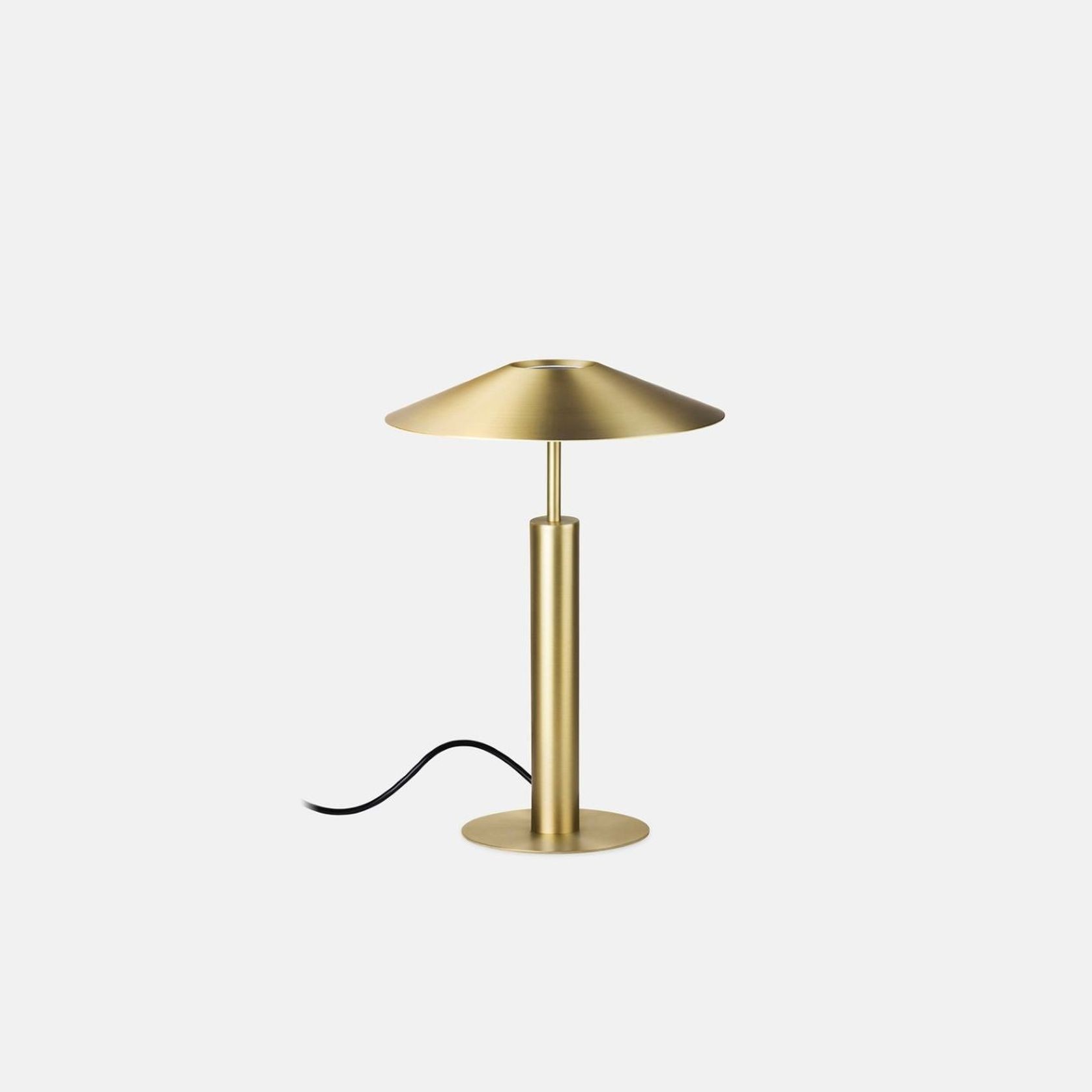 Henri LED Table Lamp in Matte Gold gallery detail image