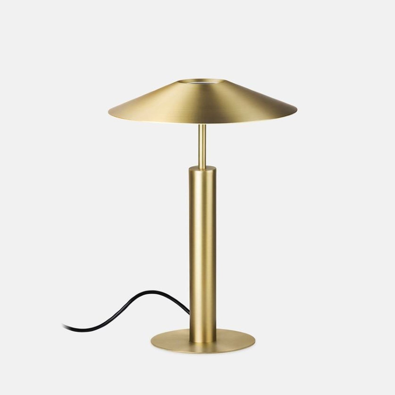 Henri LED Table Lamp in Matte Gold gallery detail image