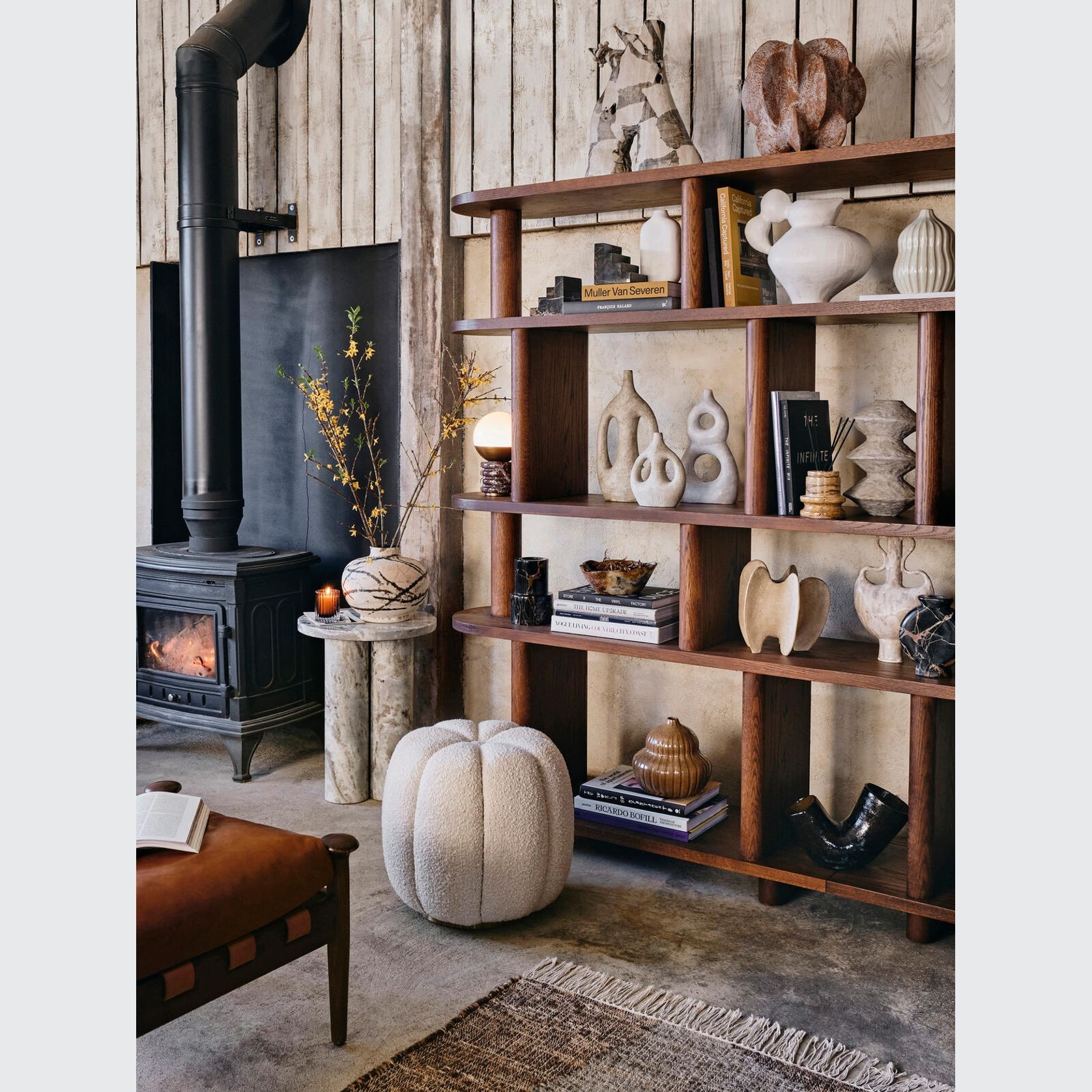 Soho Home | Tisbury Side Table | Fantasy Brown gallery detail image