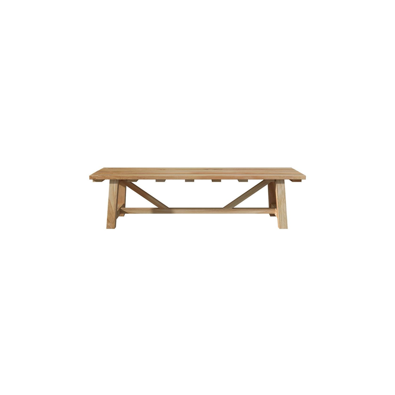 Titan Outdoor Teak Dining Table 300cm gallery detail image