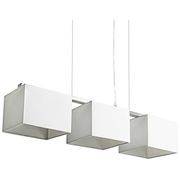 Godwin White White Square Trio Pendant Lights gallery detail image