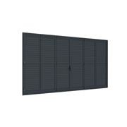 Bifold Shutter Wall For Pacific Wall Mounted Pergola gallery detail image