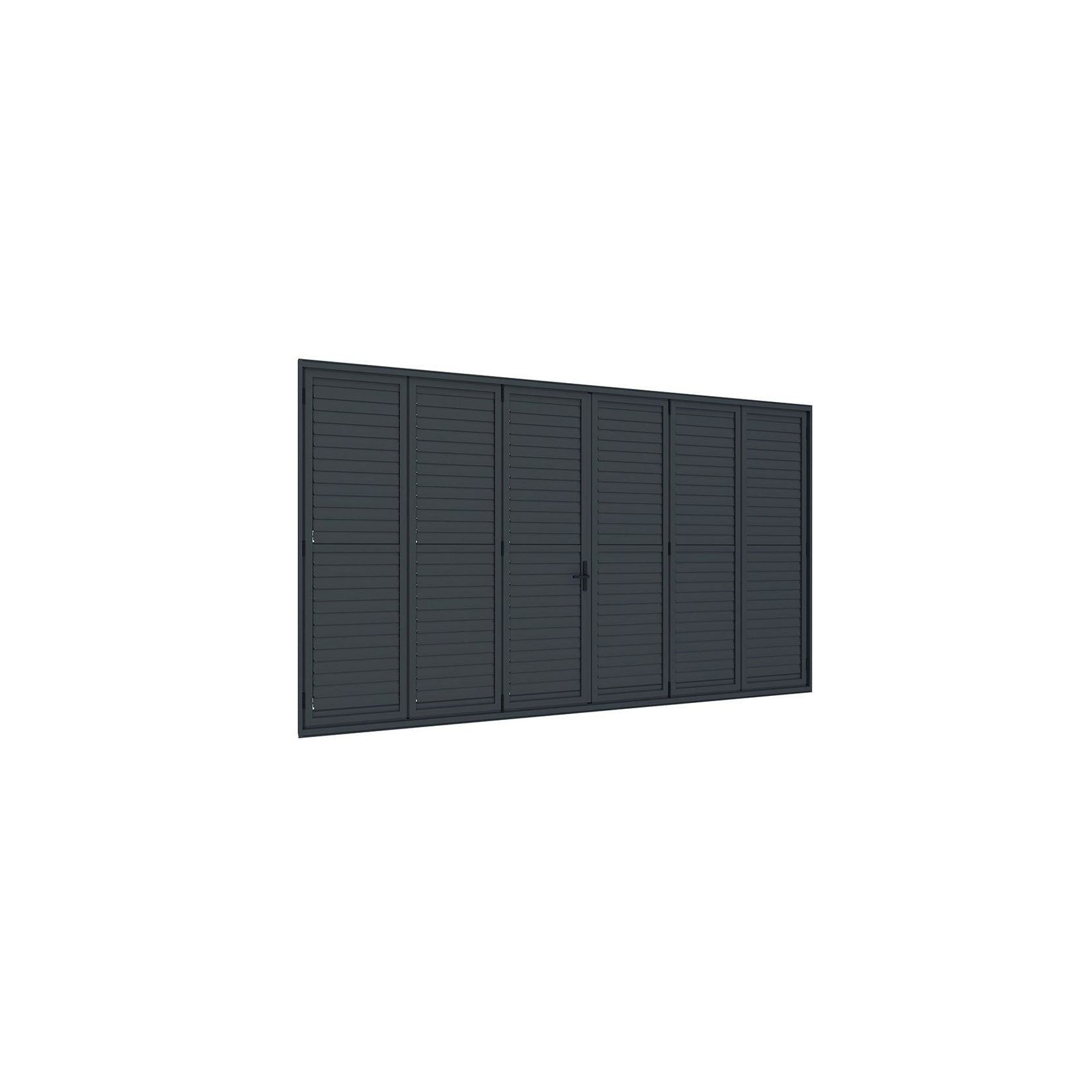 Bifold Shutter Wall For Pacific Freestanding Pergola gallery detail image