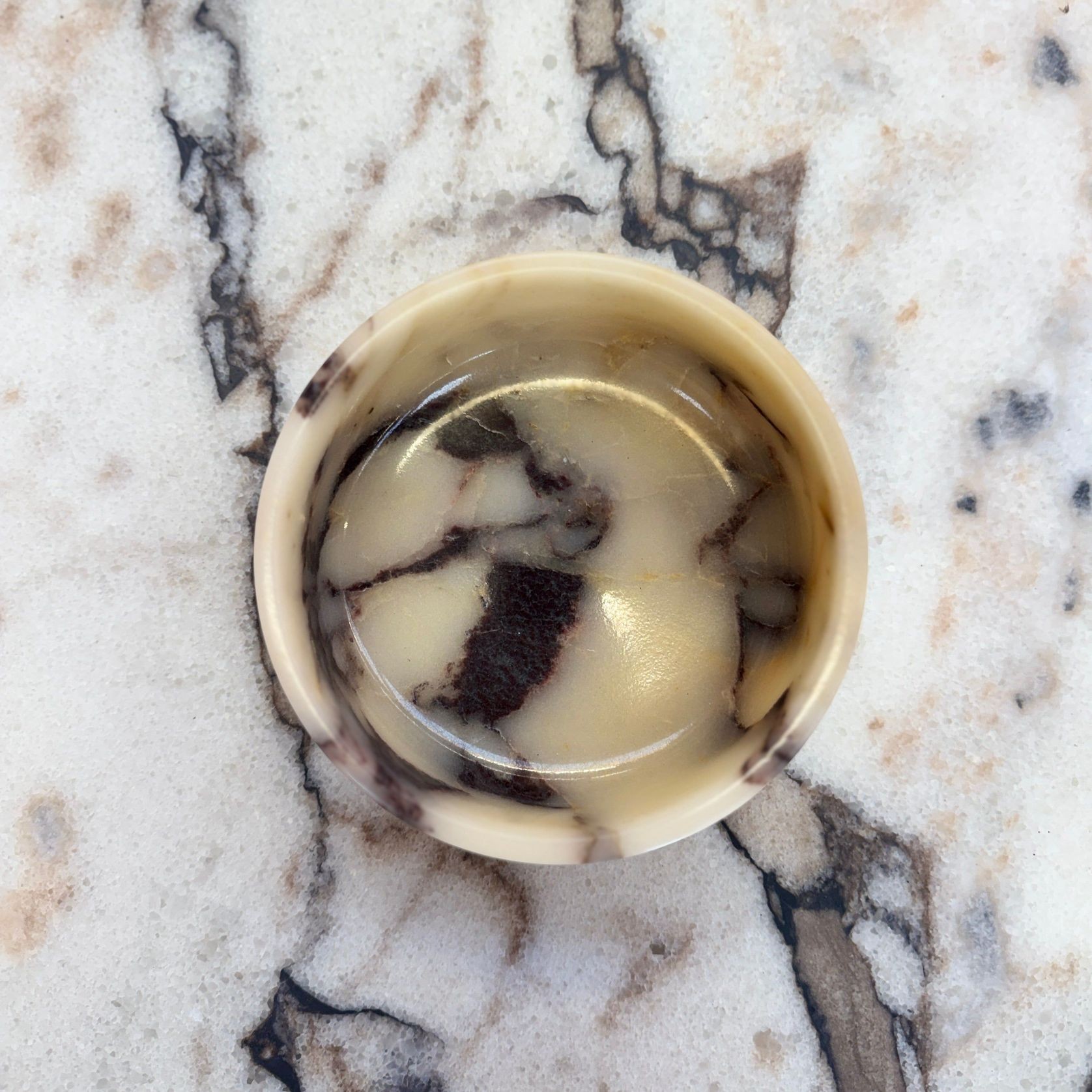 Small Bowl - Viola Calacatta Marble gallery detail image