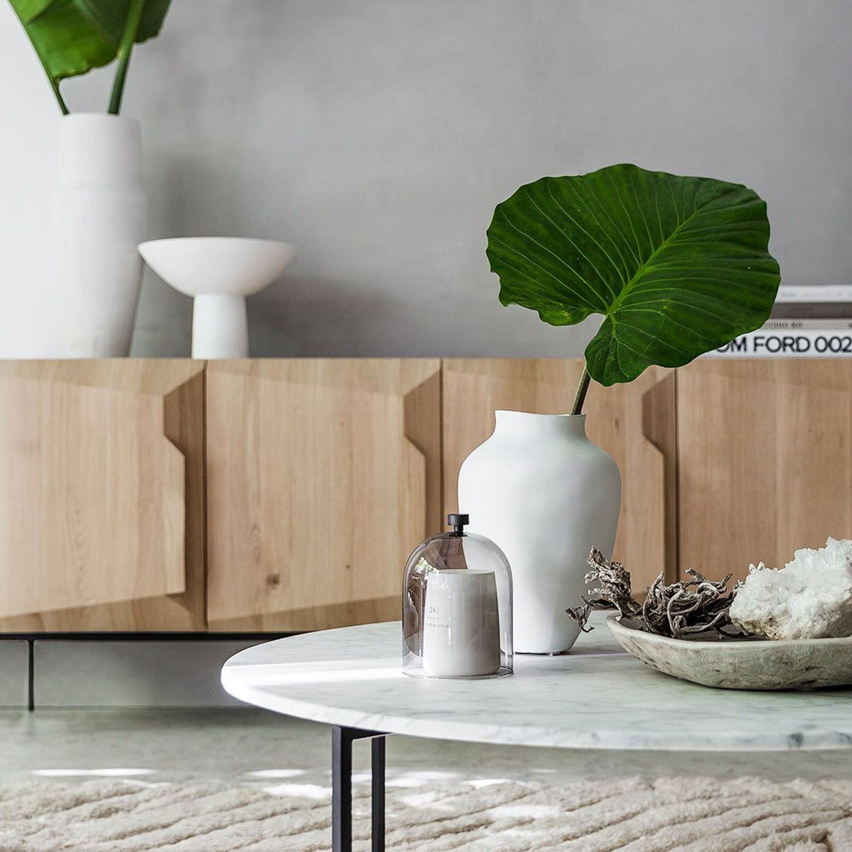 Oak Sideboard / 4 Door gallery detail image