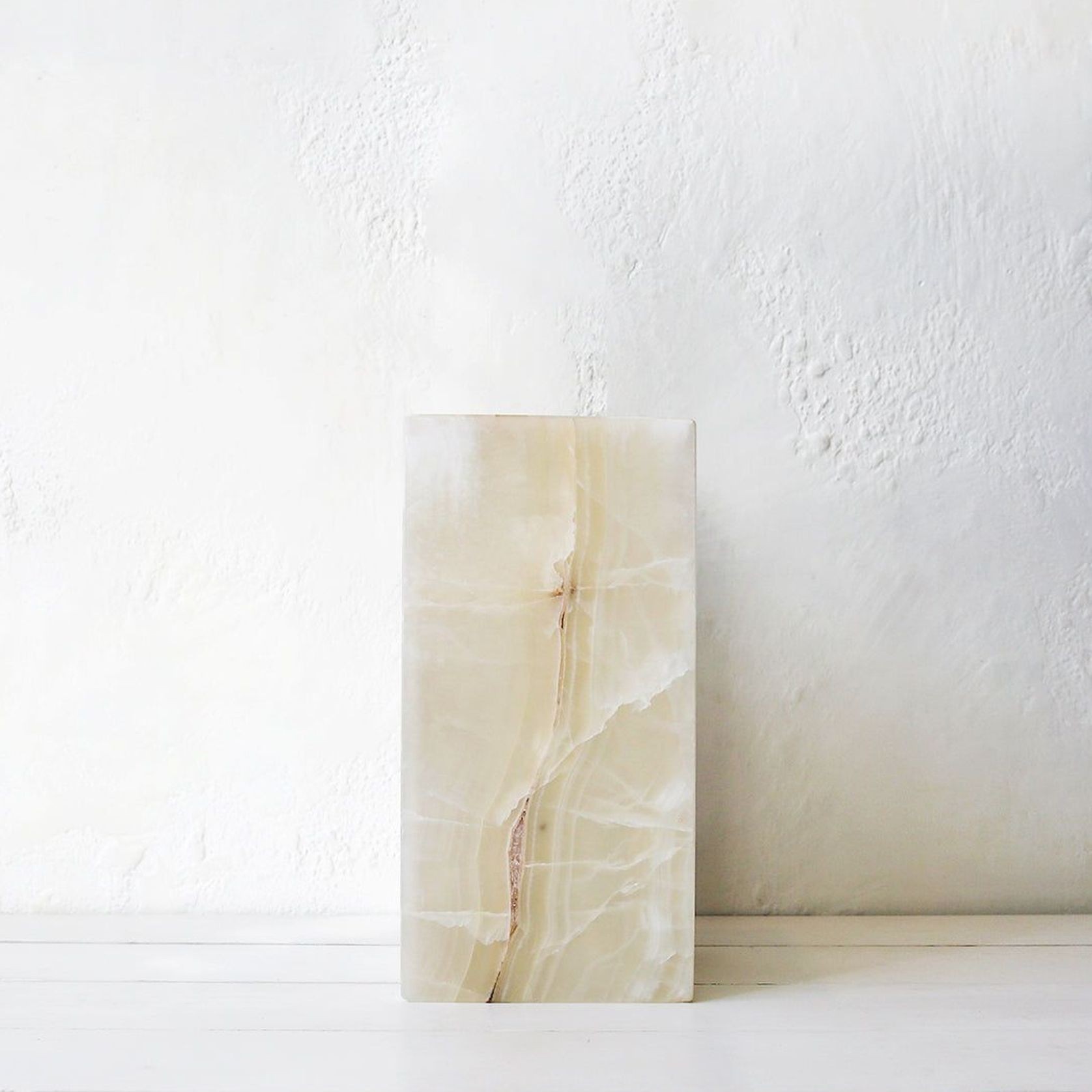 'Lampara' Cubo Onyx Crystalline Lamp / Mexico gallery detail image