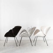 'Florence' Chair / Vintage Velvet / Onyx gallery detail image