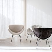 'Florence' Chair / Vintage Velvet / Onyx gallery detail image