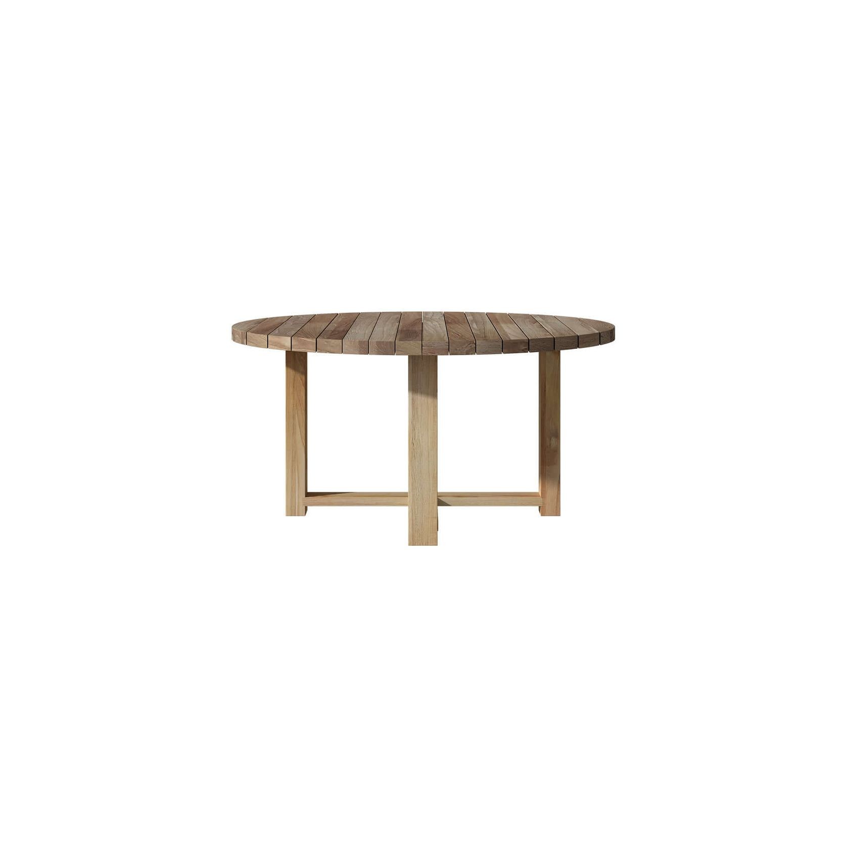 Oasis Teak Round Dining Table 150cm gallery detail image