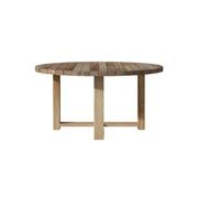 Oasis Teak Round Dining Table 150cm gallery detail image