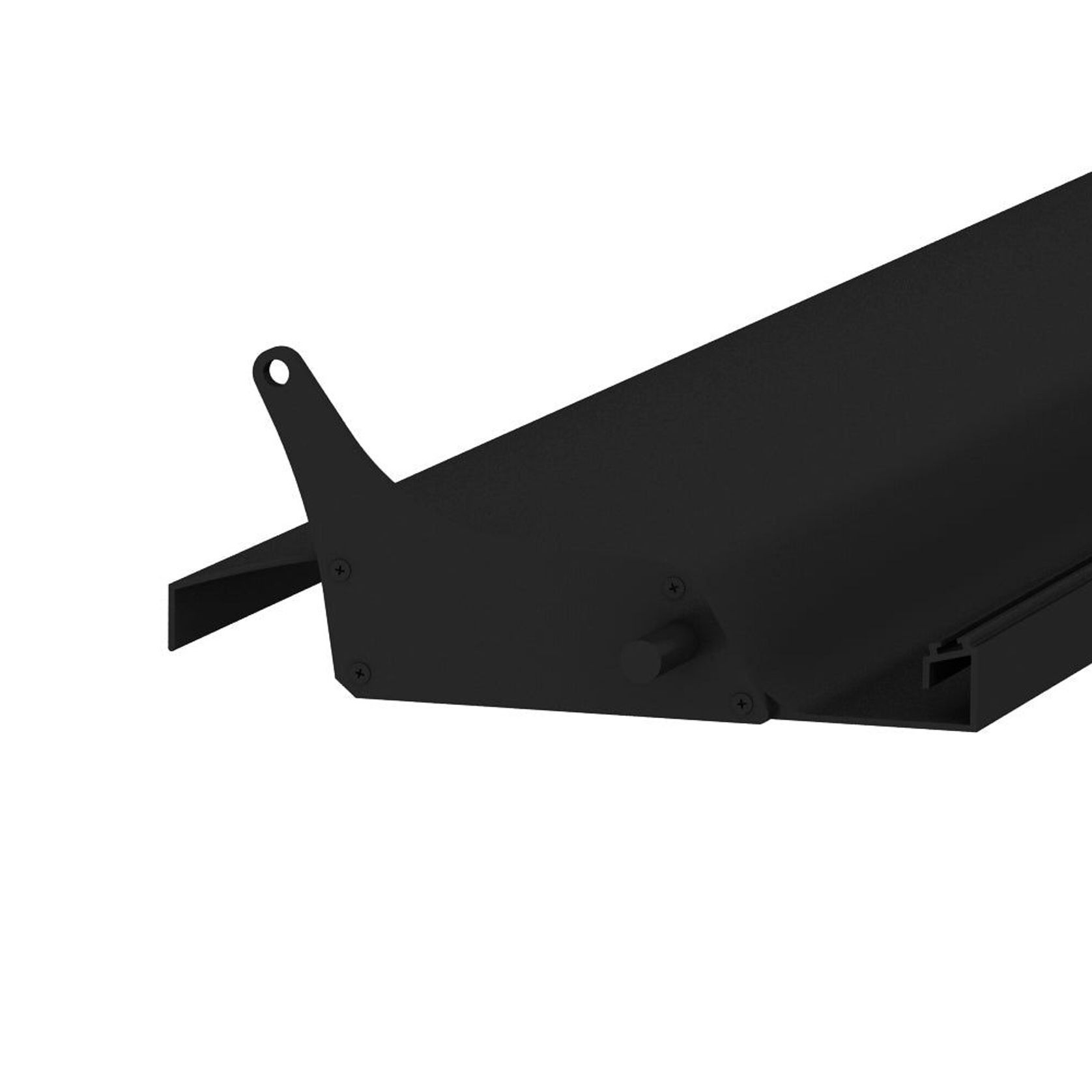 Baltic Manual Wall Mounted Louvre Roof Aluminium Pergola gallery detail image
