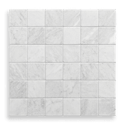 Carrara Tumbled Tile, 98x98x10mm gallery detail image