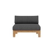 Newport Teak Outdoor Sofa L Sectional - 4 Seat gallery detail image