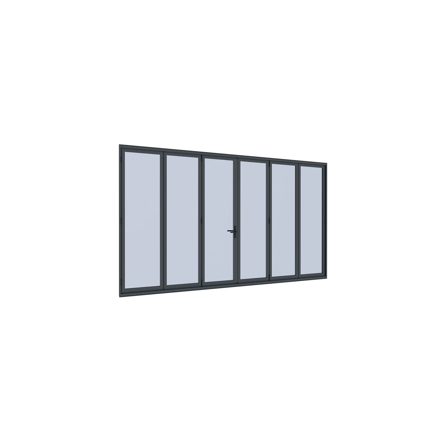 Bifold Glass Door For Pacific Wall Mounted Pergola gallery detail image