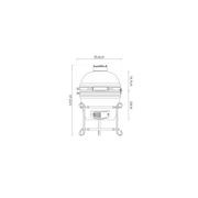 13 - Inch Kamado Ceramic Charcoal Grill With Bonus Accessory Pack gallery detail image