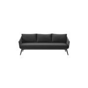 Kereru Aluminium and Rope Outdoor 3 Seater Sofa gallery detail image