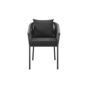 Kereru Aluminium and Rope Outdoor Dining Chair gallery detail image